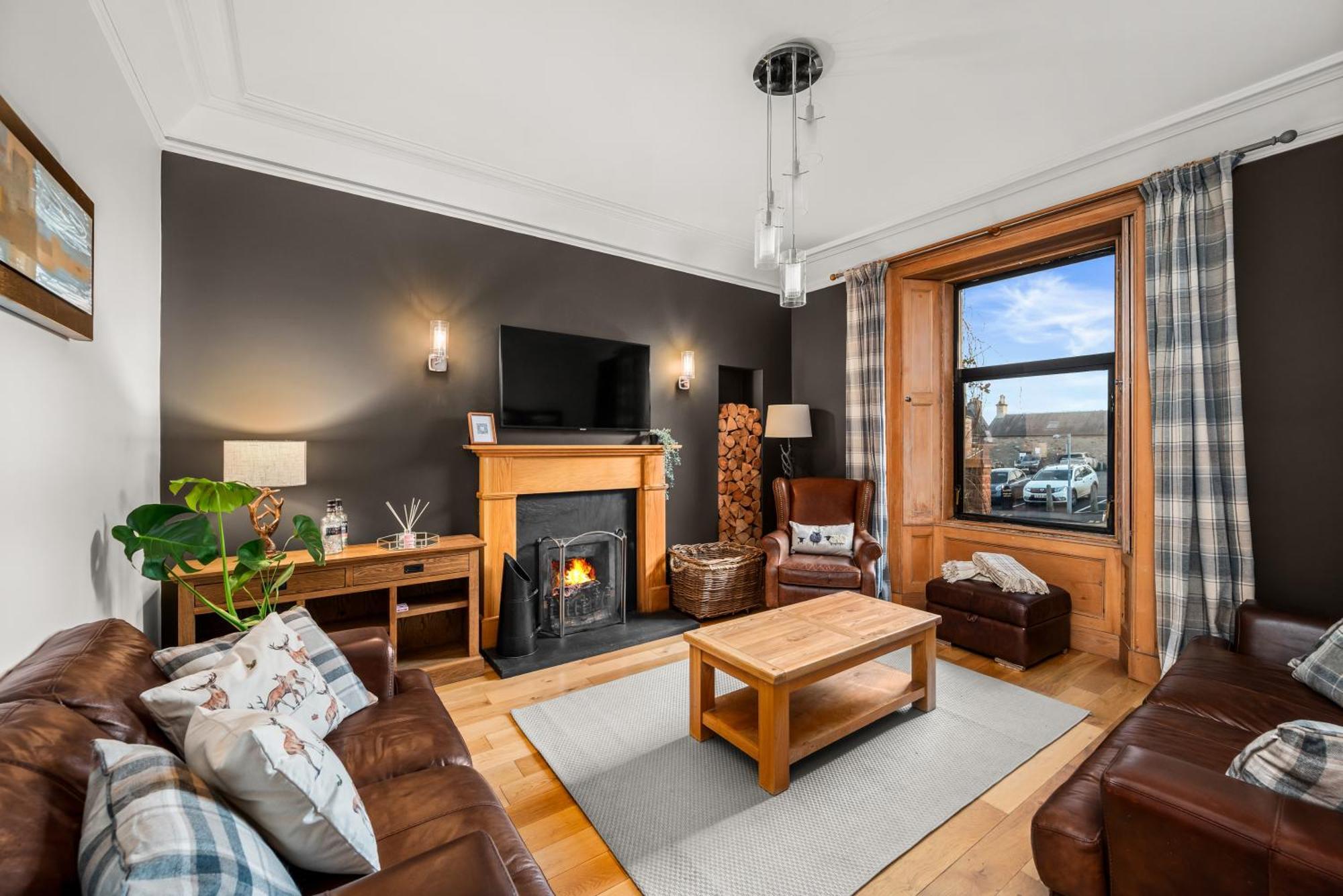 Fontain House: 4 Bedroom Victorian Villa Blairgowrie and Rattray ภายนอก รูปภาพ